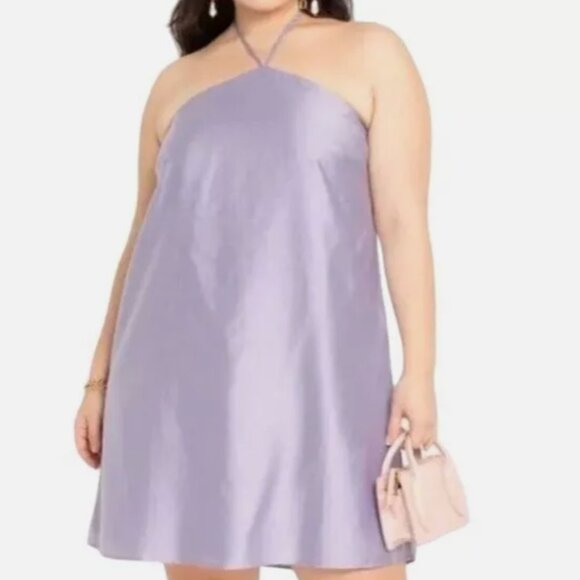 Eloquii Halter Dress - Picture 1 of 5